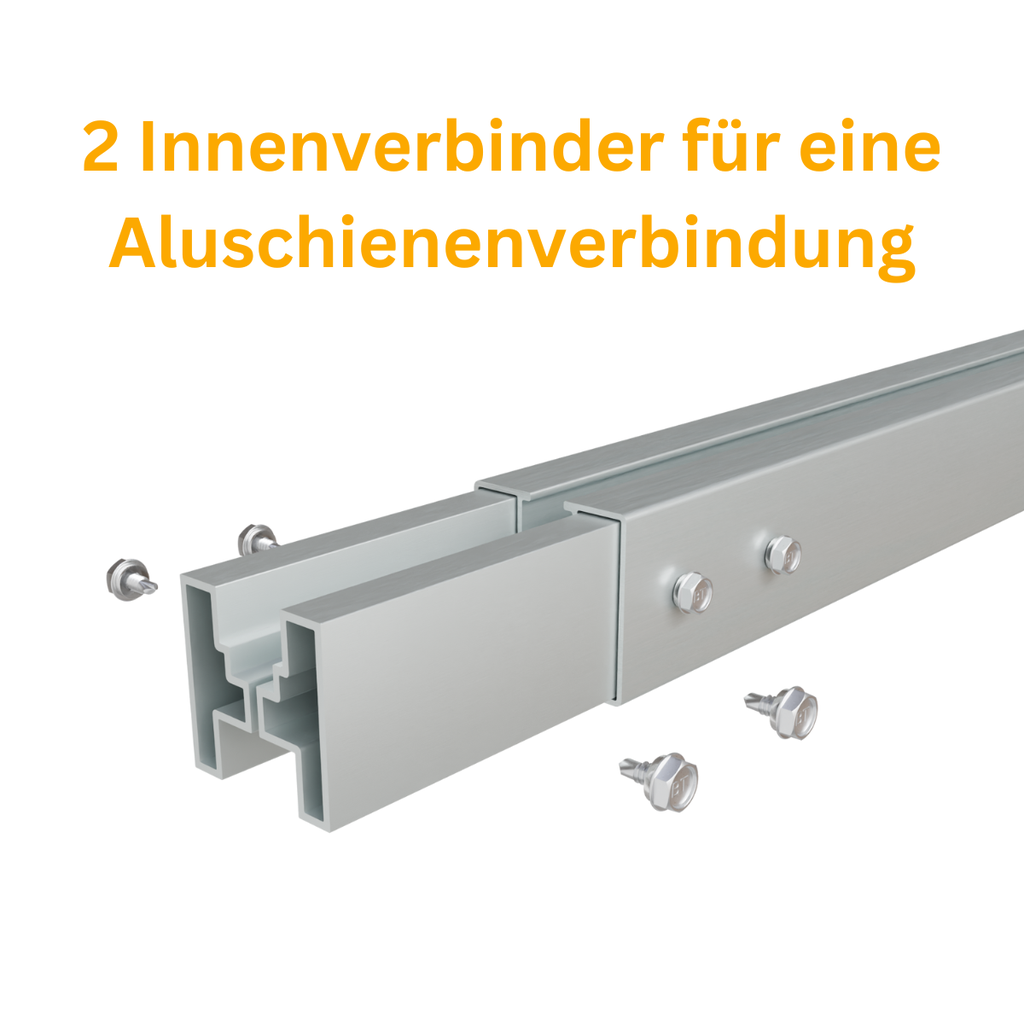  Innenverbinder Aluschiene | 8 Stück 