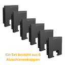 Aluschienenkappe | 6 Stück | Solamount