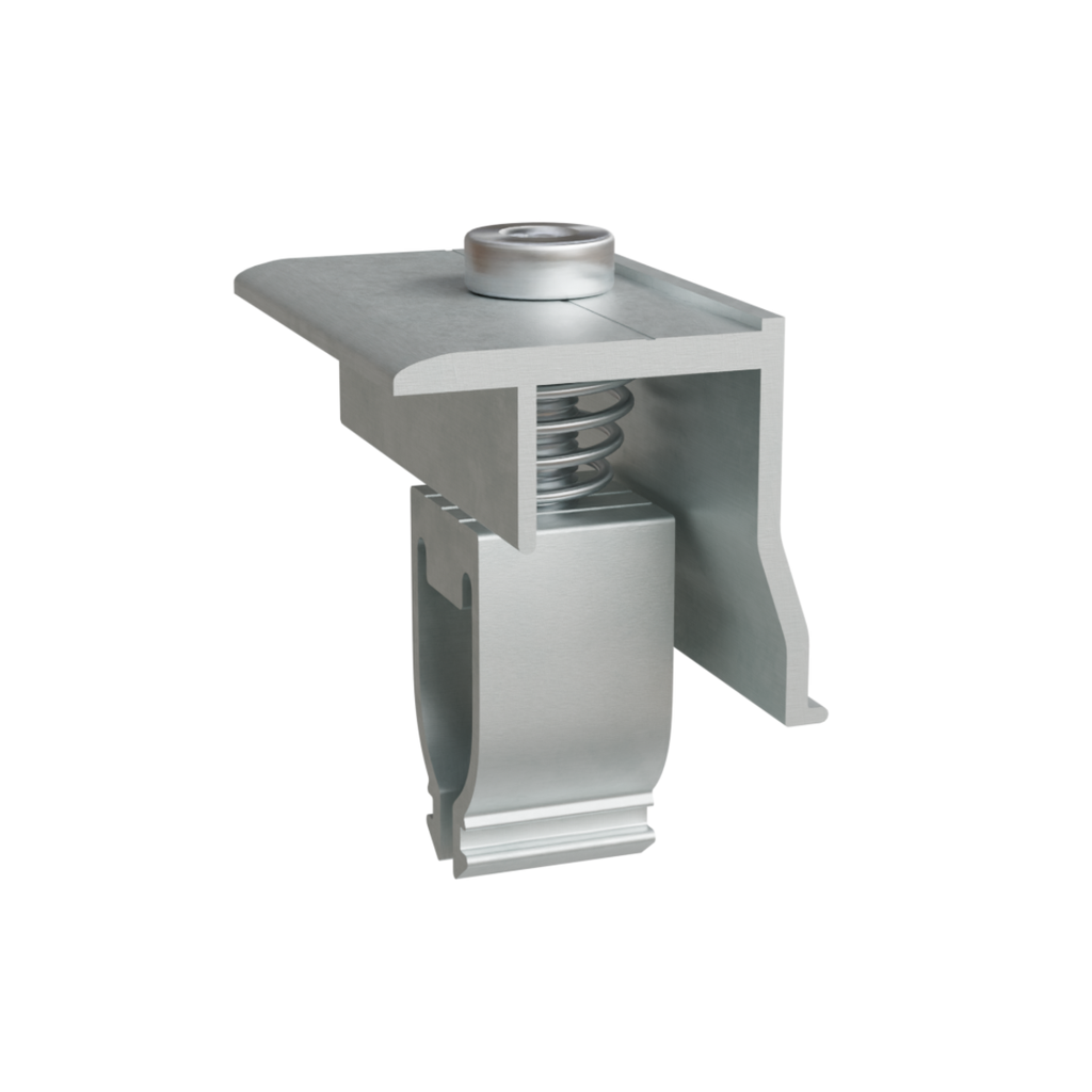 Endklemmen für Aluschiene | Solamount | 4 Stück