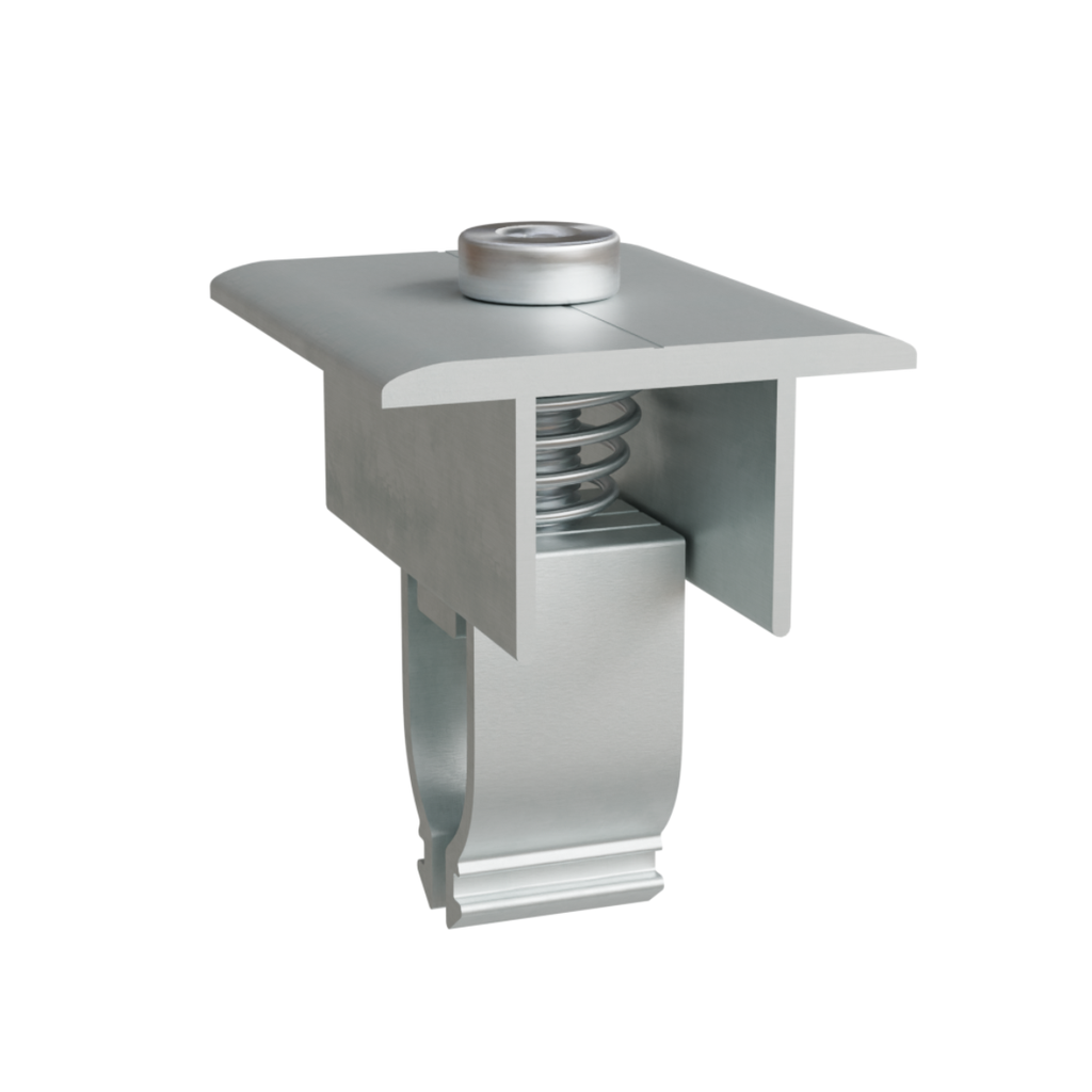 Mittelklemmen für Aluschiene | Set 4 Stück | Solamount