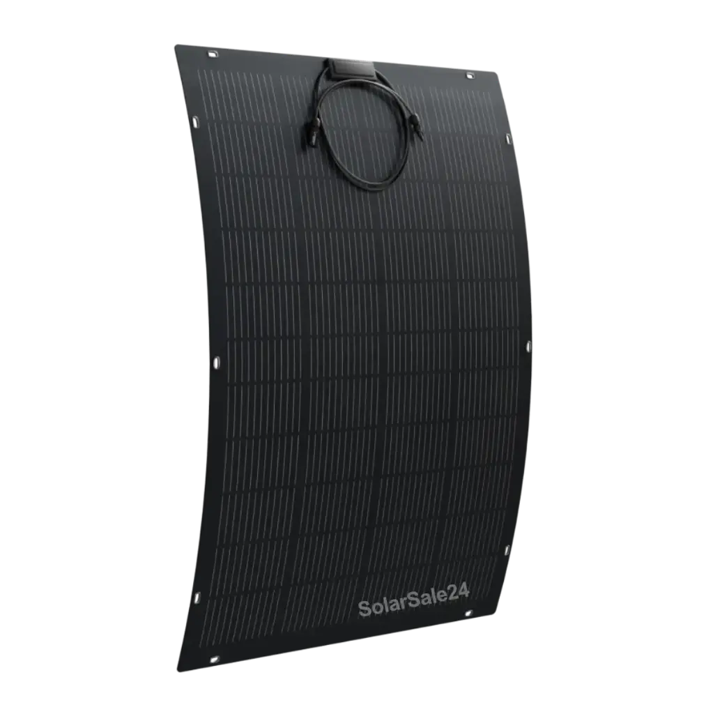 200W Leistung | Flexible Solarmodule in Full Black
