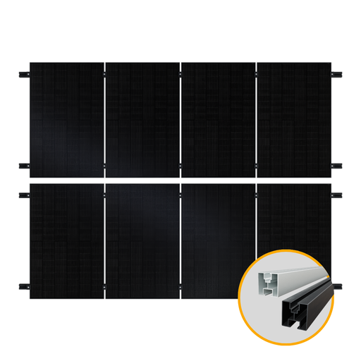 Ziegeldach Set für Solarmodule | Individuell anpassbar | Solamount